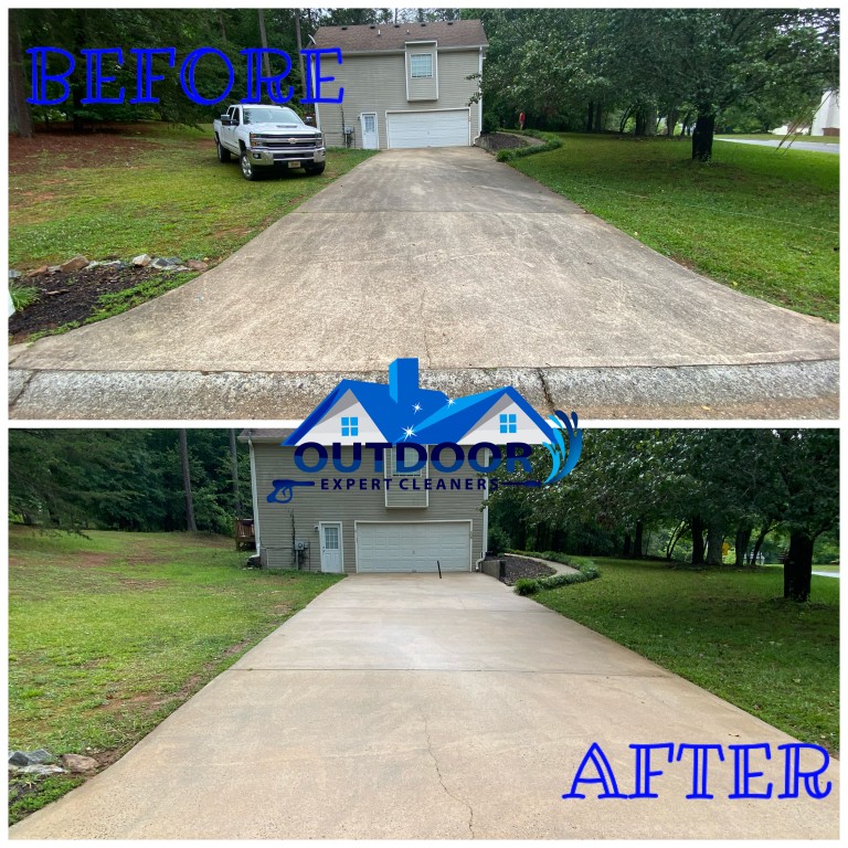House Washing and Driveway Cleaning in Dawsonville, GA