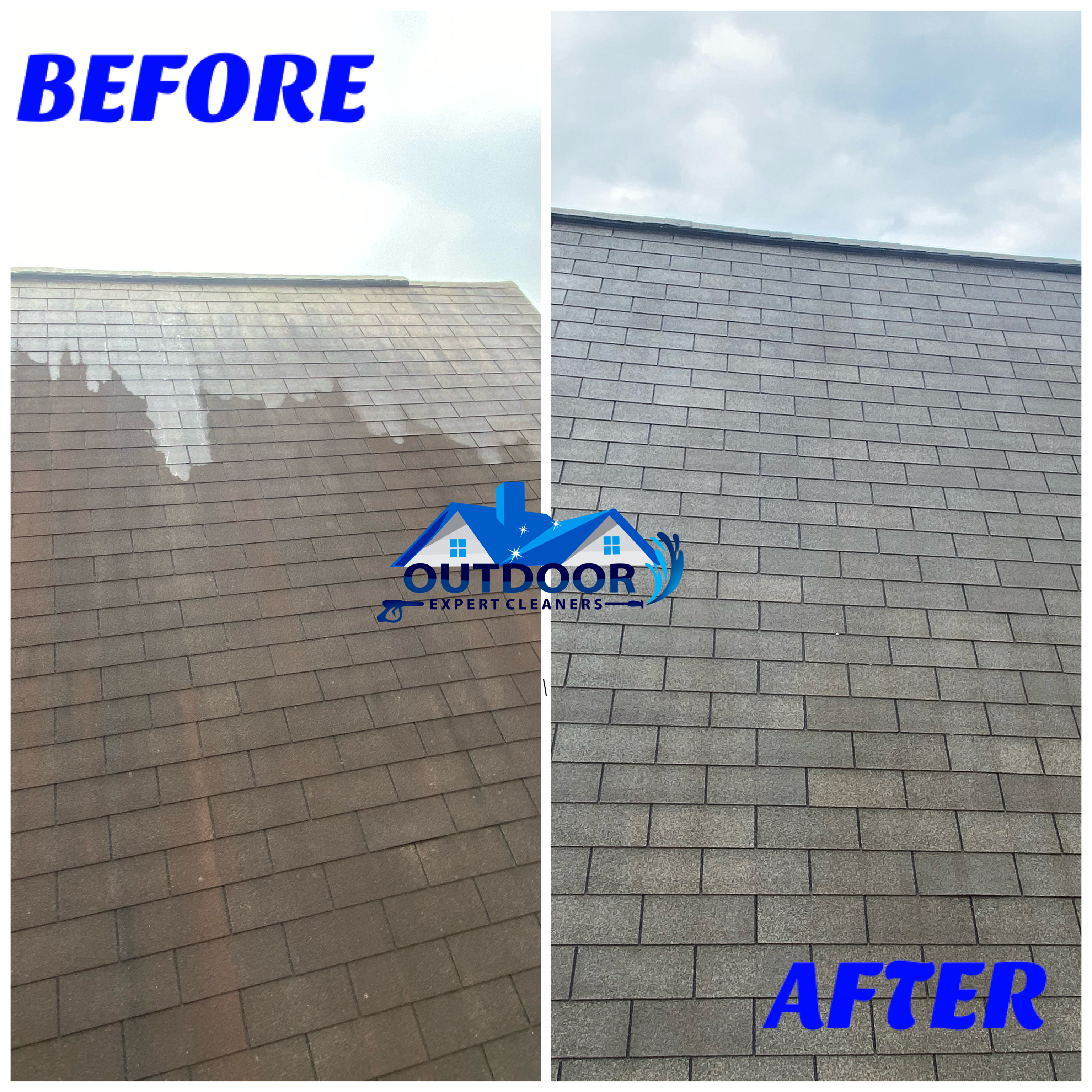 Roof cleaning milton